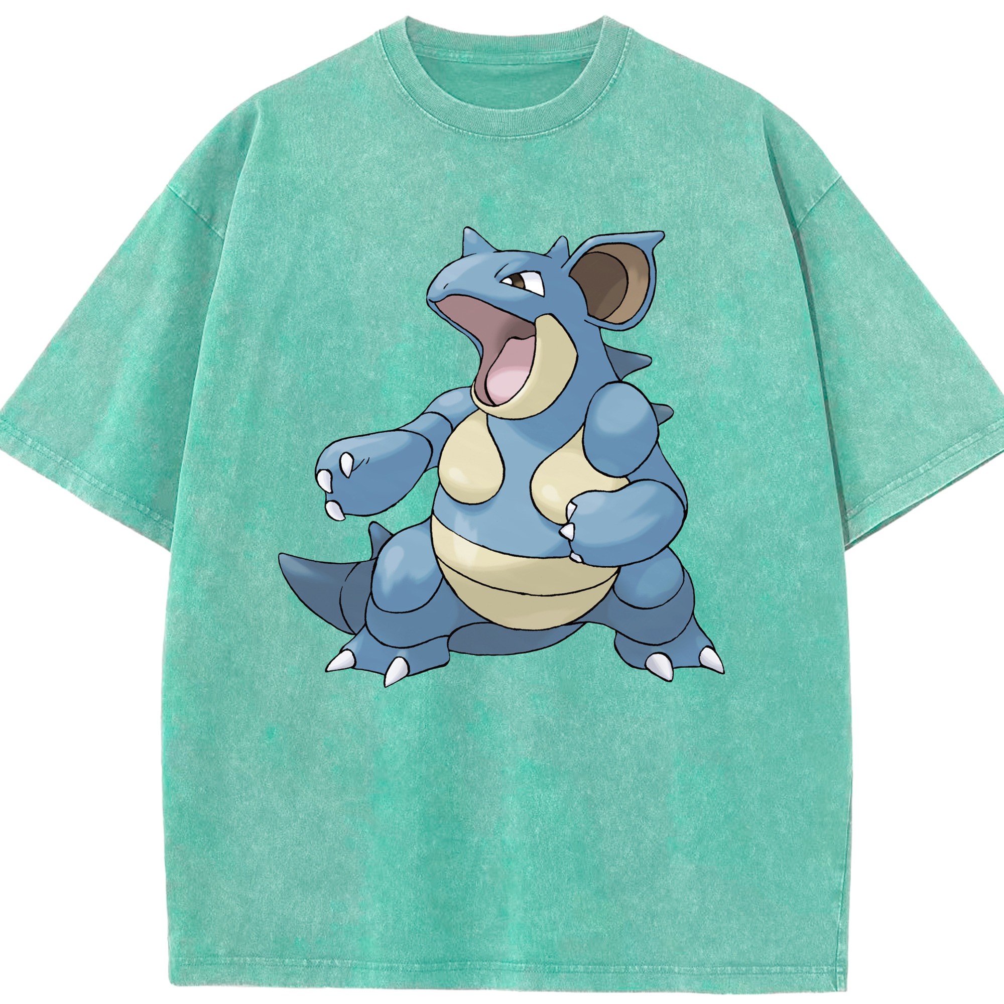 （画像用） ポケットモンスター Pokémon 綿100% ヴィンテージ風 半袖Tシャツ（フロントプリント）